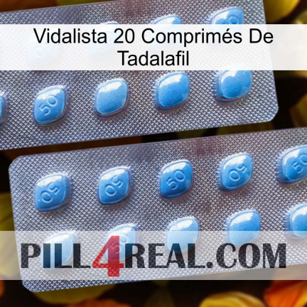 Vidalista 20 Comprimés De Tadalafil viagra4